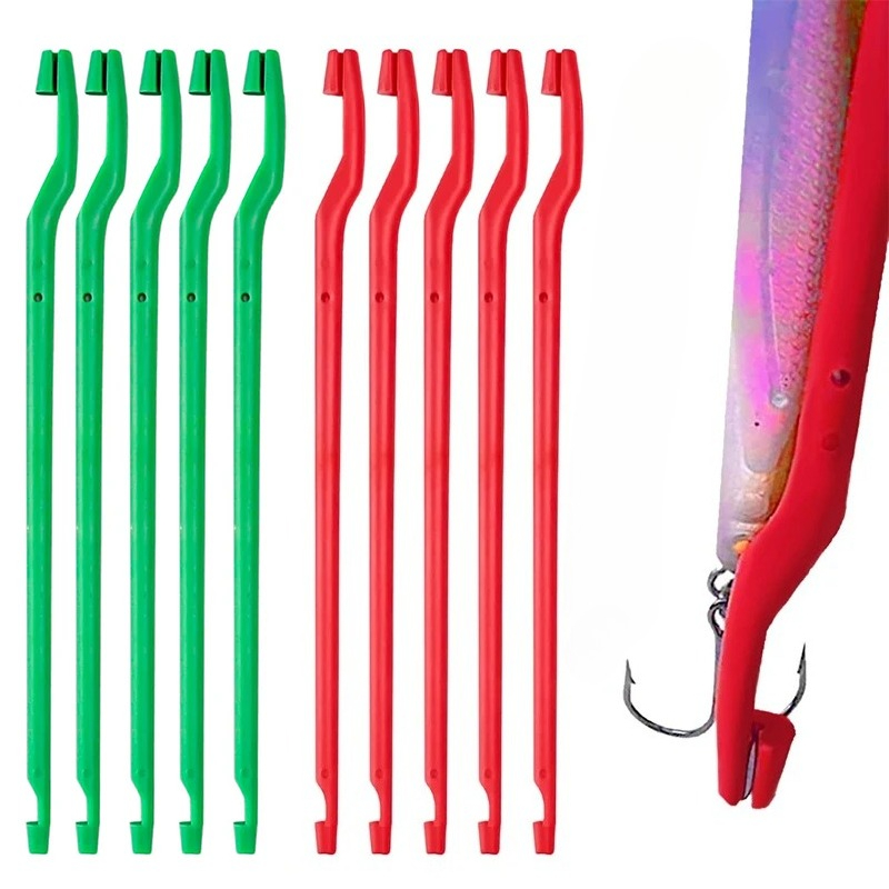 Bass Fishing Lure - 5 قطع عصا إزالة الخطافات المضادة