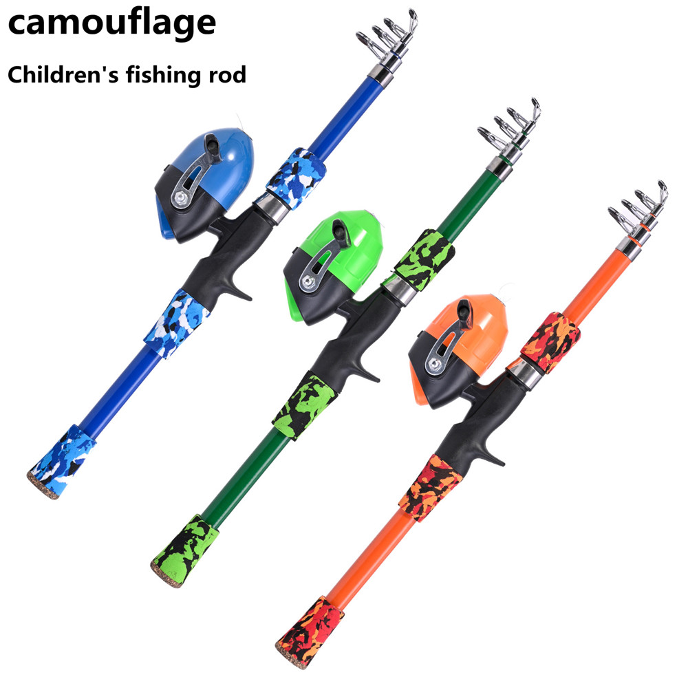 صنارة صيد السمك المحمولة الممو - مراجعة Fishing Equipment For Kids وسعره