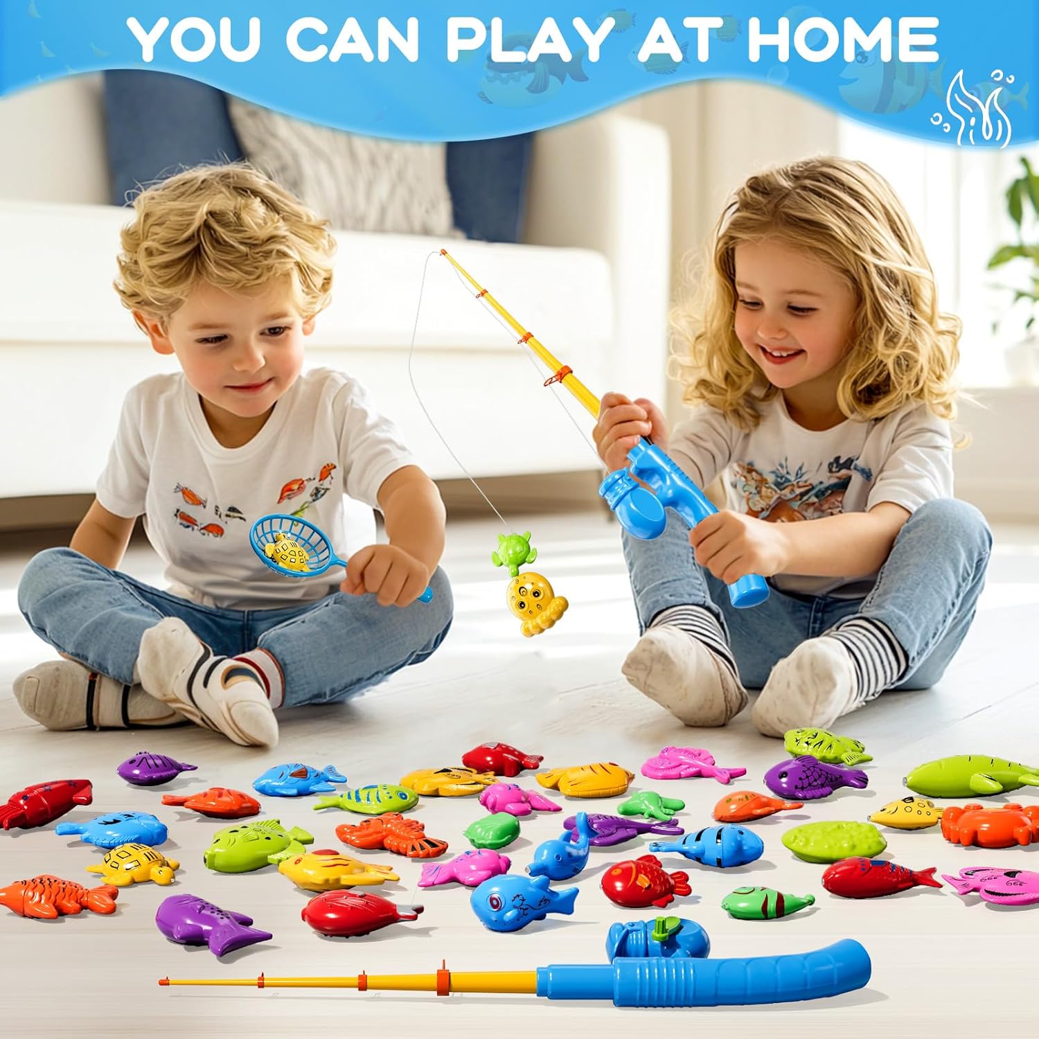 لعبة صيد السمك للأطفال في حوض  - مراجعة Fishing Equipment For Kids وسعره