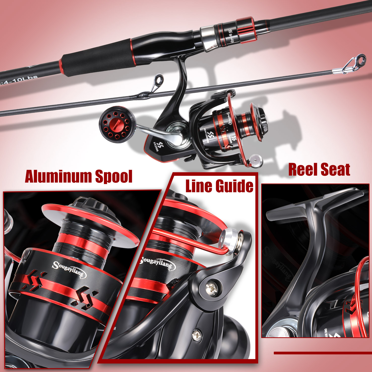 طقم صيد سوجاي لانج: صنارة صيد  - مراجعة Fishing Equipment Europe وسعره