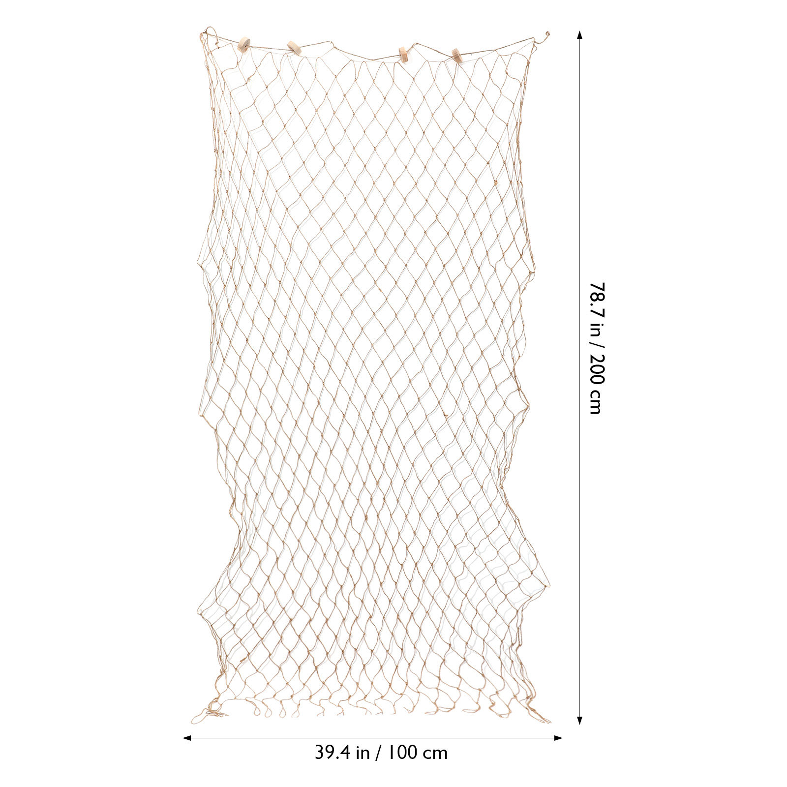 شبكة صيد بحرية زخرفية على الطر - مراجعة Fishing Net وسعره