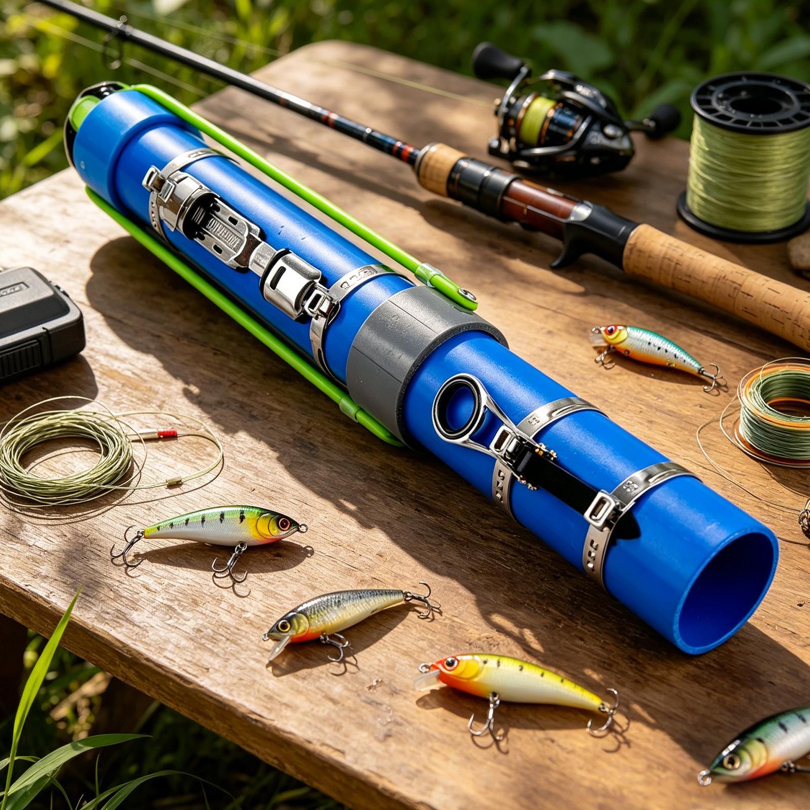 قضيب صيد بكرة دوارة لقذف الطعم - مراجعة Bass Fishing Lure وسعره