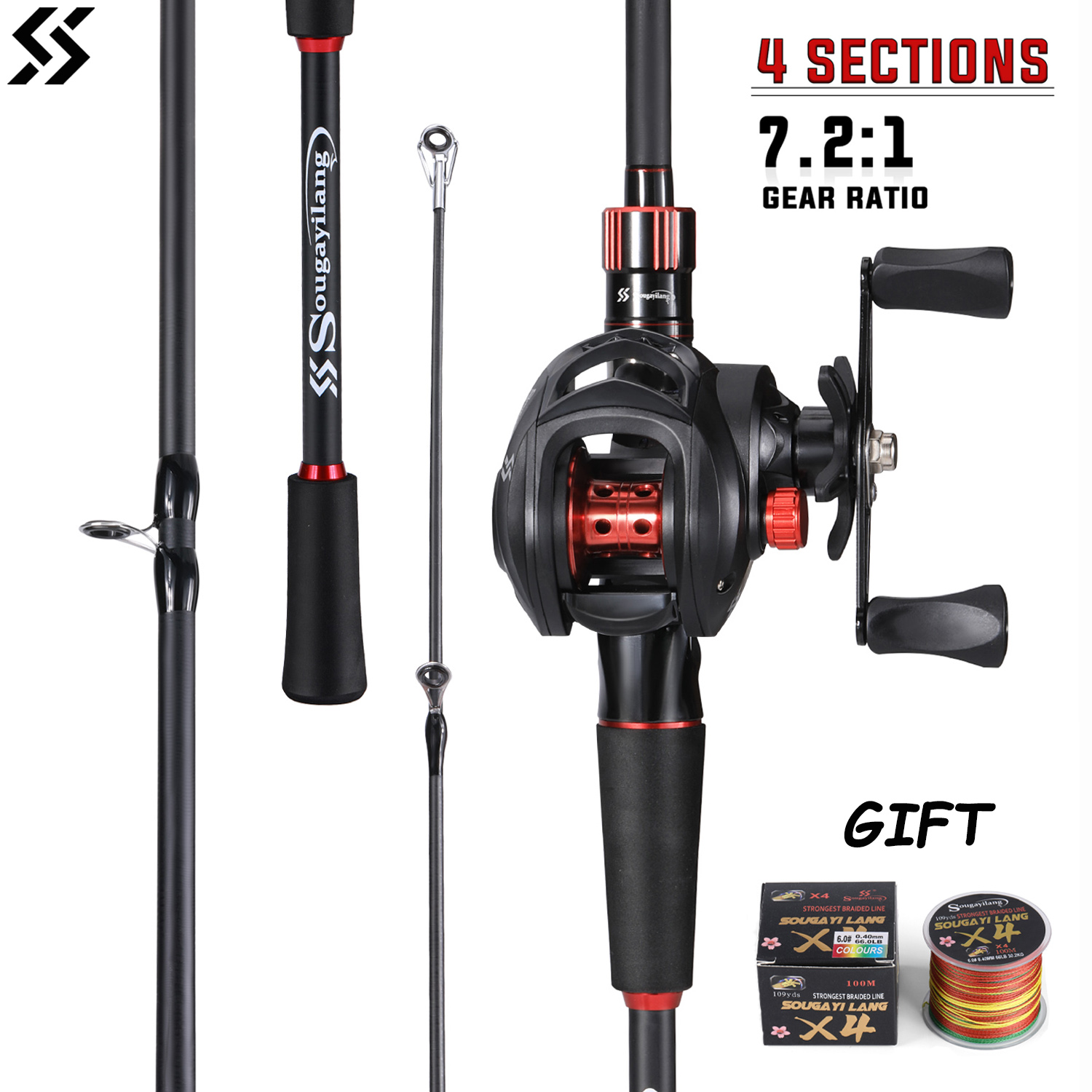 Sougayilang مجموعة صنارة الصيد - مراجعة Fishing Equipment Europe وسعره