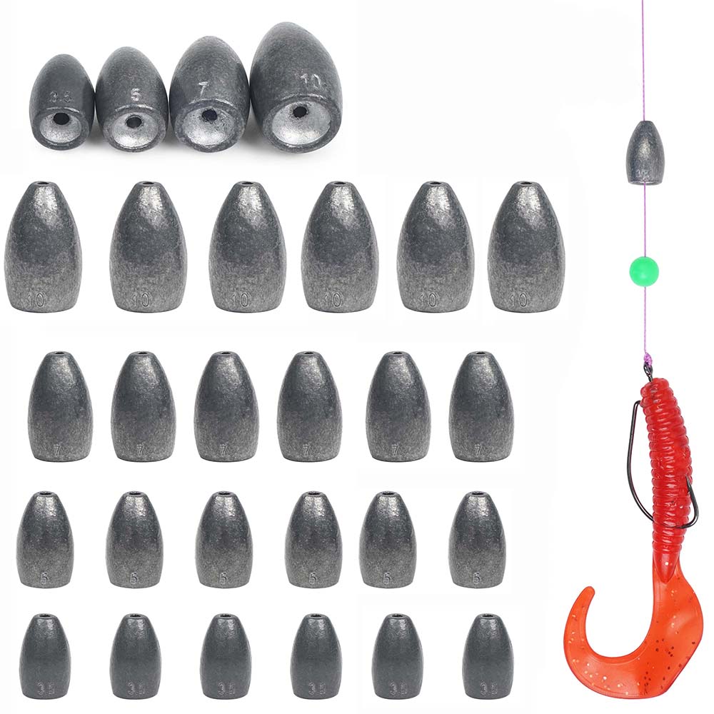 رصاصة الصيد الغطاس مجموعة الأو - مراجعة Bass Fishing Lure وسعره