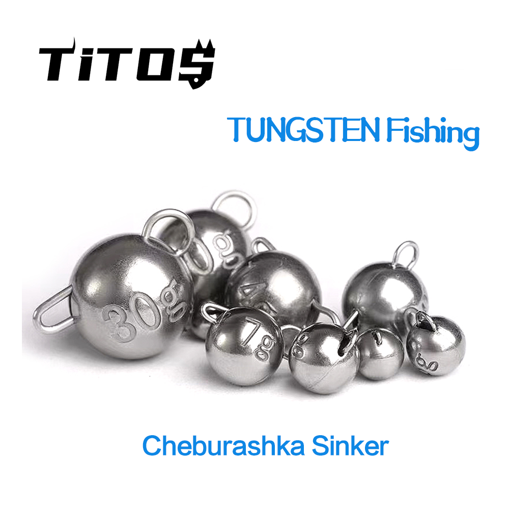 TITOS التنغستن Cheburashka غرق - مراجعة Bass Fishing Lure وسعره