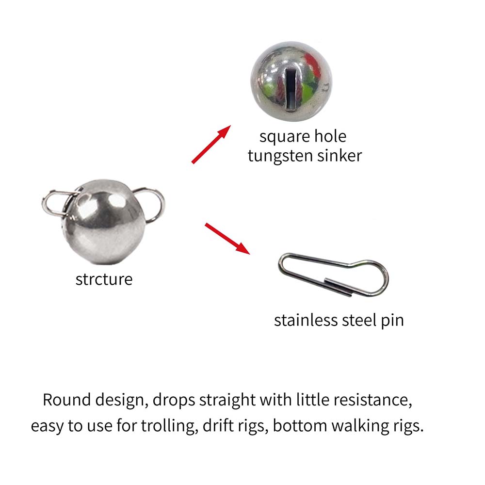 TITOS التنغستن Cheburashka غرق - مراجعة Bass Fishing Lure وسعره