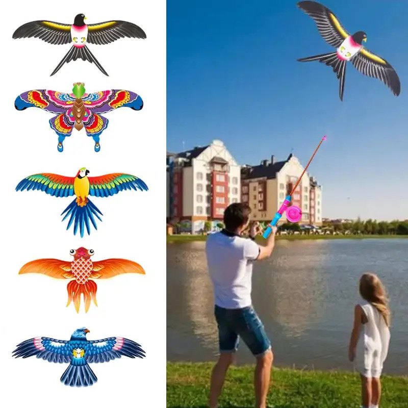 الأطفال طائرة ورقية لعبة الكرت - مراجعة Fishing Equipment For Kids وسعره