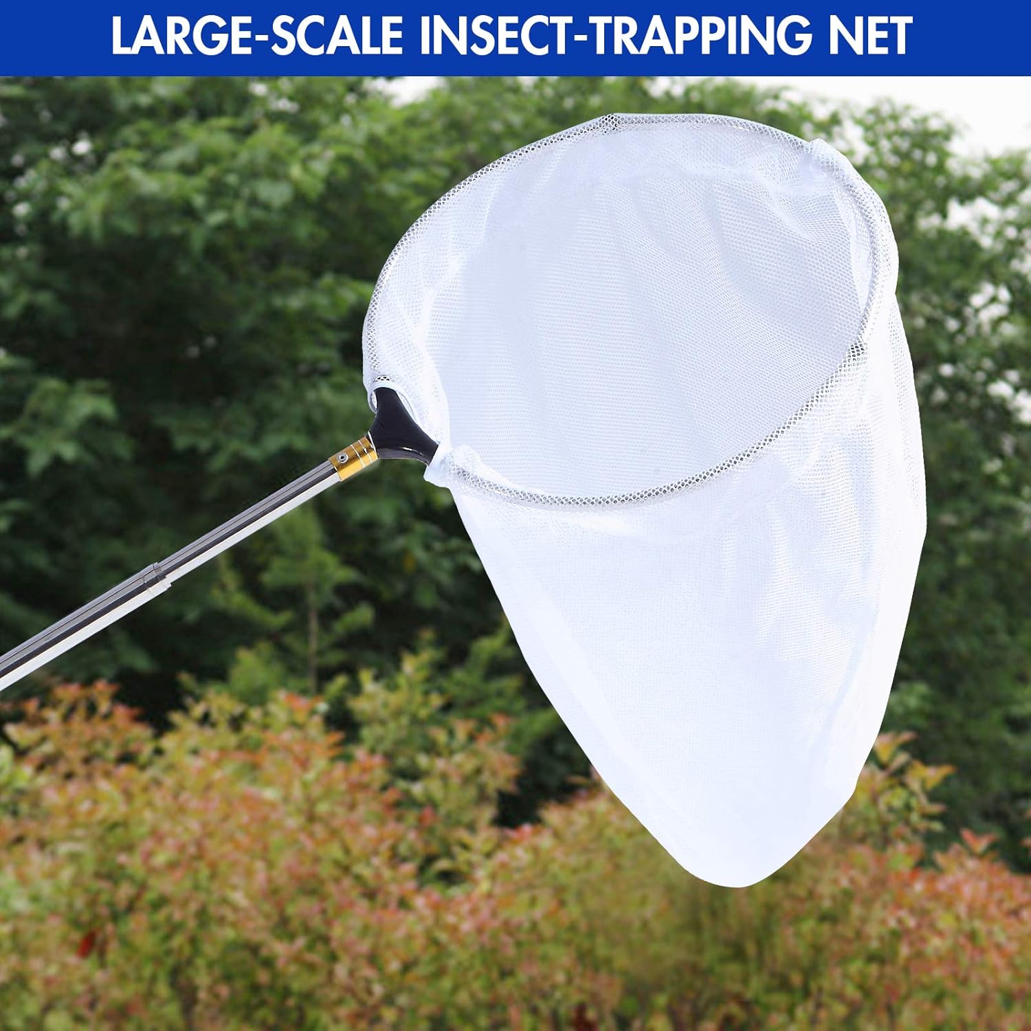 شبكة احترافية للحشرات والفراشا - مراجعة Landing Net Telescopic وسعره