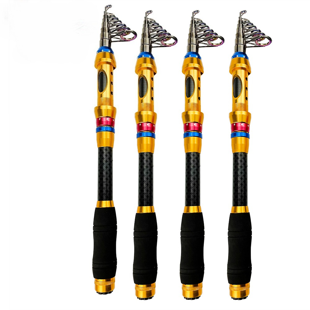1.8-3.6 متر تلسكوبي الصيد رود  - مراجعة Fishing Equipment Europe وسعره