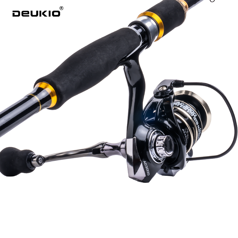 طقم صيد DEUKIO يتكون من قصبة ص - مراجعة Fishing Equipment Europe وسعره