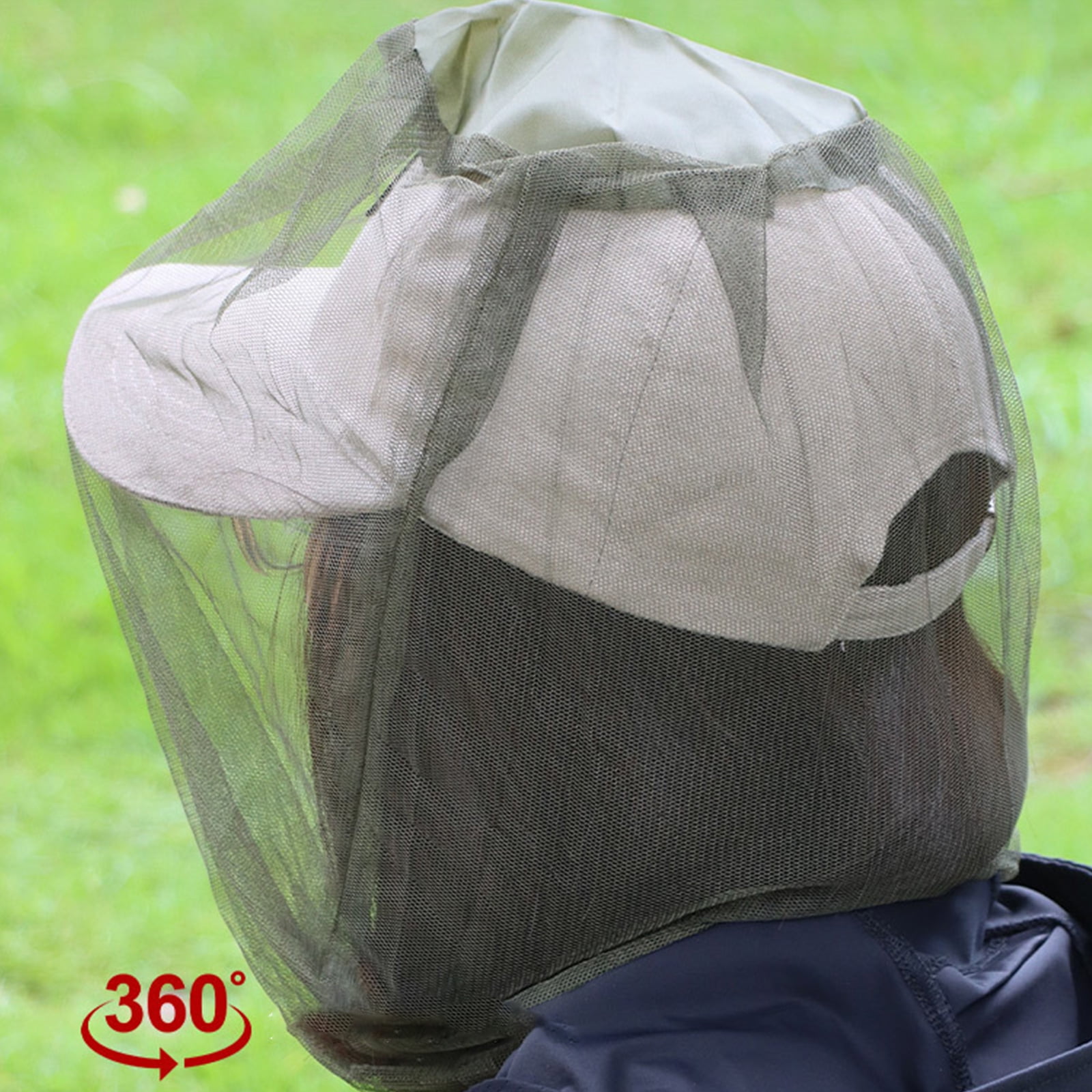 قبعة صيد بشبكة رأسية مضادة للب - مراجعة Fishing Net وسعره